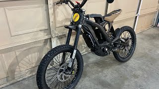 Surron x more mods bac4k #motoclops #pricklymotorsports #embx #ntc