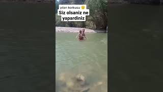 yılan geldi