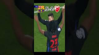 - اهداف مباراة #برشلونة  والنجم الاحمر (5-2)  #دوري_ابطال_اوروبا #shorts