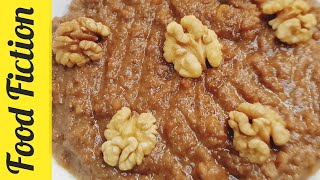 Akhrot Ka Halwa Without Khoya - A Recipe By Food Fiction