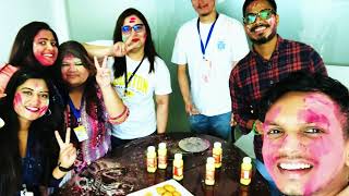 🎉✨ Celebrating Holi at the Office!  #OfficeLife #JoyfulMoments #Holi2023 #WorkLifeBalance 🎉🌟