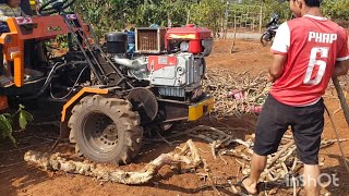 Xe công nông cầu đẩy của gara đông xuân tời góc cà phê rất khỏe..