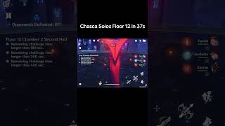 Chasca solos floor 12 in spiral abyss.#genshinimpact #chasca #spiralabyss