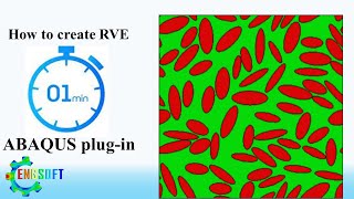 Abaqus plugin to model elliptical inclusions RVE: EngSoft_RandElli_V1