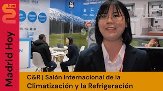 Innovación en Climatización: Serena Xiong de SPRSUN destaca en el foro C&R 2023#madrid #ifema