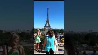 Virtual Tour - Paris. Eifel Tower, Perancis - #shorts