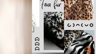 #fashion #fashionblogger #fashionista #fashionable #fashionstyle Fur Fabrics Collection