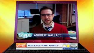 2012/12/13 Andrew Wallace on Toronto's Best Christmas Windows - Global Morning