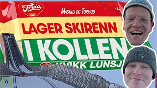 Arrangerer skirenn i Kollen