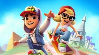 Игровой процесс Subway Surfers — бег по улицам Нью-Йорка! #01