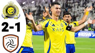 Al Nassr vs Al Shabab 2-1 | Extended Highlights and Goals- Roshn Saudi League 2024 HD