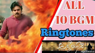 All 10 bgm's of agnathavasi movie | powerstar pawan Kalyan movie bgm | Anirudh bgm's | Msboys