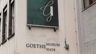 Frankfurter Goethe Haus & Deutsches Romantik Museum, Frankfurt am main, Deutschland Rundreise 04/23