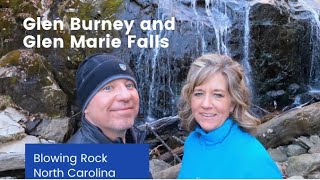 Glen Burney and Glen Marie Falls in Blowing Rock