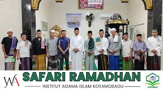 DAKWAH sekaligus PROMOSI Kampus dalam Momen SAFARI RAMADHAN | Kampus Institut Agama Islam Kotamobagu