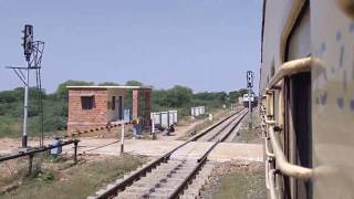 Mighty Ranakpur express 14708 passing Ranakpur express 14707