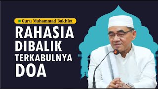 Nasehat agar kita tahu dan tertib dalam bermunajat kepada Allah,swt