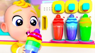 Rainbow Juice Song 🌈 Colors Song + More Nursery Rhymes and Kids Songs