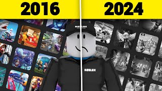 Roblox Over The Years...