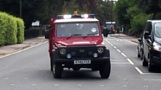 West Sussex Fire & Rescue - Light 4x4 Tender - Steyr Perch Super G