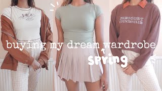 buying my dream spring wardrobe *neutral tones* 🌷 | SHEINX100K + YesStyle haul 🛍