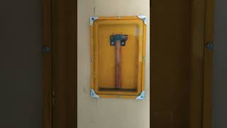 Use Hammer to break glass !!  ICF AC coach #shorts #indianrailways #india #railway