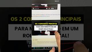 Os 2 Comandos Essenciais para Movimentos em um Robô Industrial!