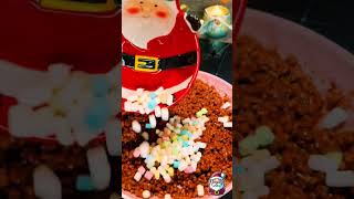 Let's make some yummy chocolate crispy bites 🎄🎁 🎅🏻#christmascake #christmascookies #christmas2024