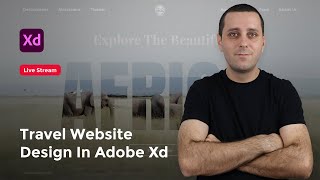 GIVEAWAY + Travel Website Design in Adobe Xd