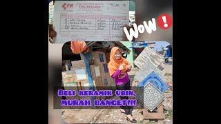 Beli Keramik untuk Teras Rumah di Perumahan Logam Bangun Setia 2 || RECOMMENDED BANGET..