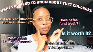 THE TRUTH ABOUT TVET COLLEGES *what you need to know about TVET colleges* my experience