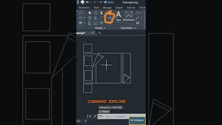 Comando explode Autocad “Shorts”