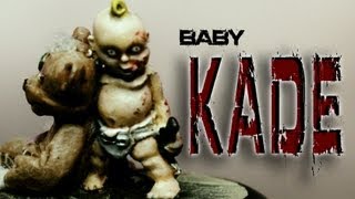 How to paint Baby Kade Malifaux by Lester Bursley