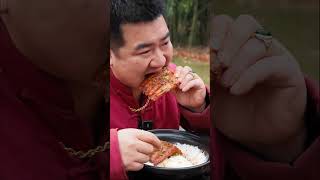 What a big piece of ribs!| TikTok Video|Eating Spicy Food and Funny Pranks| Funny