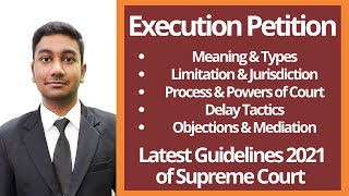 How and Where to File Execution Petition | Latest Supreme Court Guidelines|