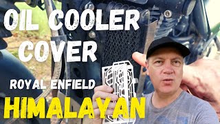 Should you upgrade your oil cooler guard on the Himalayan? Watch as I install new stainless Steel.