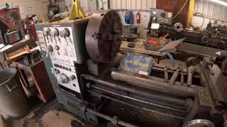 San Yuen SAG-3500DX Gap Bed Metal Lathe Online Auction