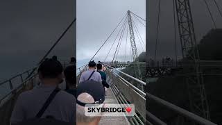 Langkawi Skybridge| walk on bridge surrounding by clouds | travelling vlog5 |  #langkawiskybridge