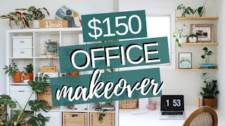 MINIMAL OFFICE MAKEOVER / Office Makeover On A Budget / Tory Stender