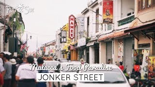 JONKER STREET 🍜🍧 | Things to Eat In MELAKA | Malaysian Street Food | Travel Malaysia