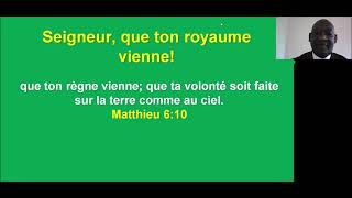 Seigneur que ton royaume vienne! - Renor Mathe 2021