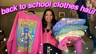 back to school try-on clothing haul 2022 (urban outfitters, pacsun, aerie, american eagle, etc)