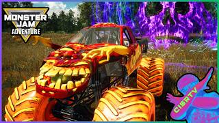 Monster Jam ADVENTURE | Beam Me Up Zombie | Soldier Fortune Charges Up Grave Digger's Portal | EP 20