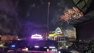 Mariners Game Fireworks Night