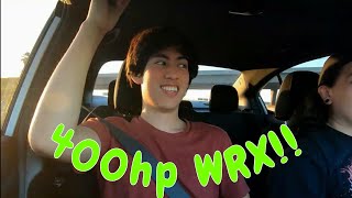 400whp Subaru WRX reactions and... TURBO NOISES!!