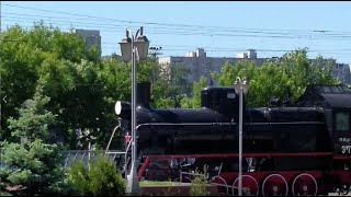 Песня "Последняя электричка", кавер-версия. Город Москва, Рижский вокзал, электрички и паровоз