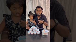 Arun Ice cream challenge #youtubeshorts #shortsfeed #icecream #food #foodie #entertainment #shorts