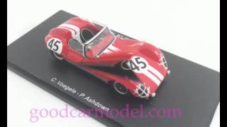 Lola MK1 No.45 Le Mans 1960 Voegele Ashdown Spark S1129