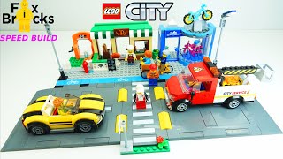 LEGO CITY 60306 Shopping Street - Speed Build - FixBricks