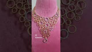 Premium AD Necklace with earrings, 9266863889,Www.diamonddrops.in#festival#jwellery#wedding#earrings